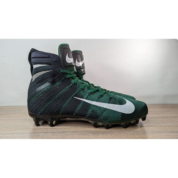 Nike Vapor Untouchable‎ 3 Elite Flyknit Cleats Eagles AO3006-002 Men's Size 13.5
